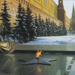Moscow, the Eternal Fire an the Grave of the unknown Soldier ngl G0684