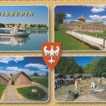 PL Biskupin, Mehrbildkarte ngl G0922