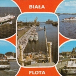 PL Biala, Flota, Mehrbildkarte glum 1970? G0923