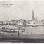 Antwerpen/Anvers, Zicht op de Schelde ngl G0926