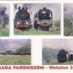 PL Dampflokparade Wolsztyn 2008, Mehrbildkarte ngl G0982
