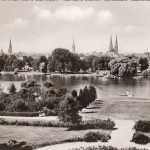 Lübeck, Blick vom Tor der Hoffnung ngl G1052