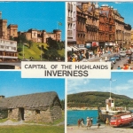 Inverness, Highlands, Mehrbildkarte glum 1970? G1130