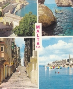M Malta, Mehrbildkarte glum 1970? G1133