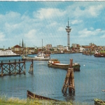 Bremerhaven, Geestemündung und Radarturm ngl G1136