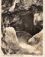 Almbachklamm, Großer Kessel, im Berchtesgadener Land glum 1960? G1235