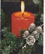 Prettige Kerstdagen en Gelukkig Nieuwjaar glum 1960? G1479