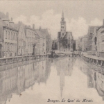 Brügge / Bruges, Le Quai du Miroir feldpgl1914 G1491