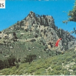Cyprus, St.Hilarion Castle on Kyrenia Mountains ngl G1595