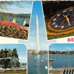 Genève / Genf - Mehrbildkarte gl1961 G1610