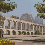 Brasilien, Rio de Janeiro, RJ, Arcos da Lape e Catedral Metropolitana gl1989 G1742