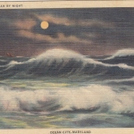 Ocean City, Maryland, The Ocean by Night ngl G1762