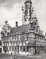 Middelburg, Stadhuis glum 1960? G1765