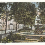 Krefeld, Ostwall im Jahre 1920, Repro ngl G1789