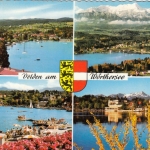 Velden am Wörthersee, Mehrbildkarte gl1965 G1805