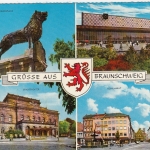 Grüße aus Braunschweig, Mehrbildkarte ngl G1866