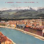 Frankreich 38 Grenoble Panorama gl1933 198.294