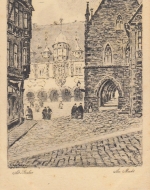 Alt-Goslar, Harz, Am Markt gl1924 G2088