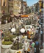 Göttingen, Fußgängerzone Weender-Strasse ngl G2457