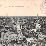 München Blick von der Frauenkirche gl1908 199.169