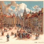 München Marienplatz Litho ngl 199.175