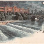 München Kgl. Maximilianeum Mondscheinlitho gl1907 199.192