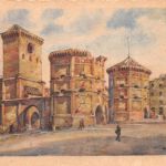 München Isartor Künstlerkarte ngl 199.242