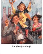 München Ein Münchner Gruß ngl 199.259