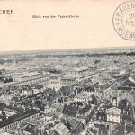 München Blick von der Frauenkirche gl1908 199.305