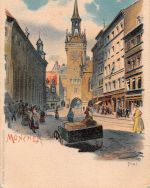 München Litho Künstlerkarte ngl 199.308