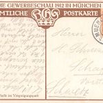 München Bayrische Gewerbeschau 1912 gl1912 199.312