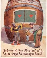 München Hofbräuhaus Leporello Humorkarte gl1958 199.387