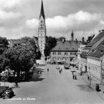 Pfaffenhofen an der Ilm Hauptstraße mit Kirche ngl 199.438