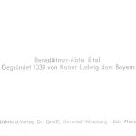 Ettal Sammelbild Benediktiner-Abtei ngl 199.589
