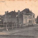 Frankreich 57 Noveant an der Mosel Straßenansicht feldpgl1915 198.415