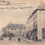 Frankreich 57 Saargemünd in Lothr. Marktplatz feldpgl1917 198.421