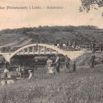 Frankreich 57 Pettenhofen (Pettoncourt) Grenzbrücke feldpgl1916 198.442