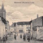 Frankreich 57 Medewich (Moyenvic) Straßenansicht feldpgl1916 198.443