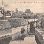 Frankreich 59 Mauberge Partie am Wallgraben feldpgl1917 198.495
