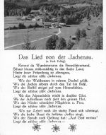 Liedkarte "Das Lied von der Jachenau" ngl 199.604