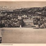 Tutzing am Starnberger See Panorama Künstlerkarte sign. gl1932 199.646
