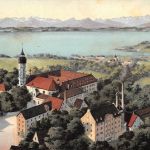 Andechs Kloster und Gebirge gl1908 199.654