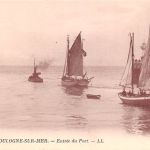 Frankreich 62 Boulogne-sur-Mer L`Entree du Port ngl 198.566