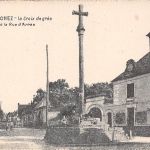 Frankreich 62 Souchez la Croix de gres et la Rue d`Arras ngl 198.583