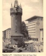 Frankfurt (Main) Eschenheimer Turm gl1958 199.743
