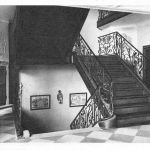 Frankfurt (Main) Goethehaus Vorplatz im 1. Stock ngl 199.774