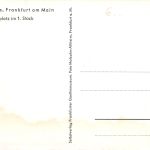 Frankfurt (Main) Goethehaus Vorplatz im 1. Stock ngl 199.774