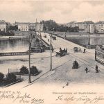 Frankfurt (Main) Obermainbrücke mit Stadtbibliothek gl1906 199.799