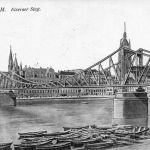 Frankfurt (Main) Eiserner Steg feldpgl1918 199.814