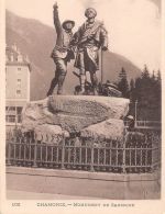 Frankreich 74 Chamonix Monument de Saussure gl1913 198.765